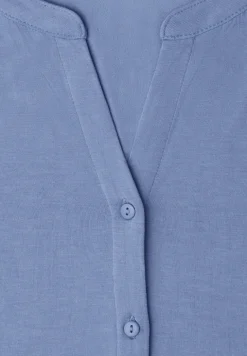 Shirt met overhangende schouders in tuniekstijl