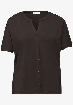 Shirt met overhangende schouders in tuniekstijl