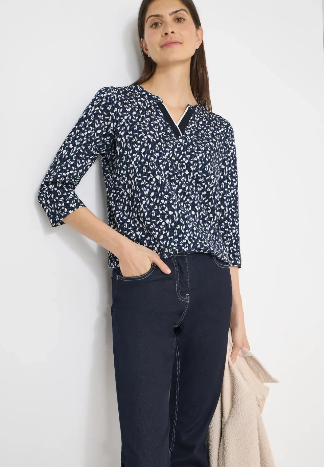 Shirt met patroon