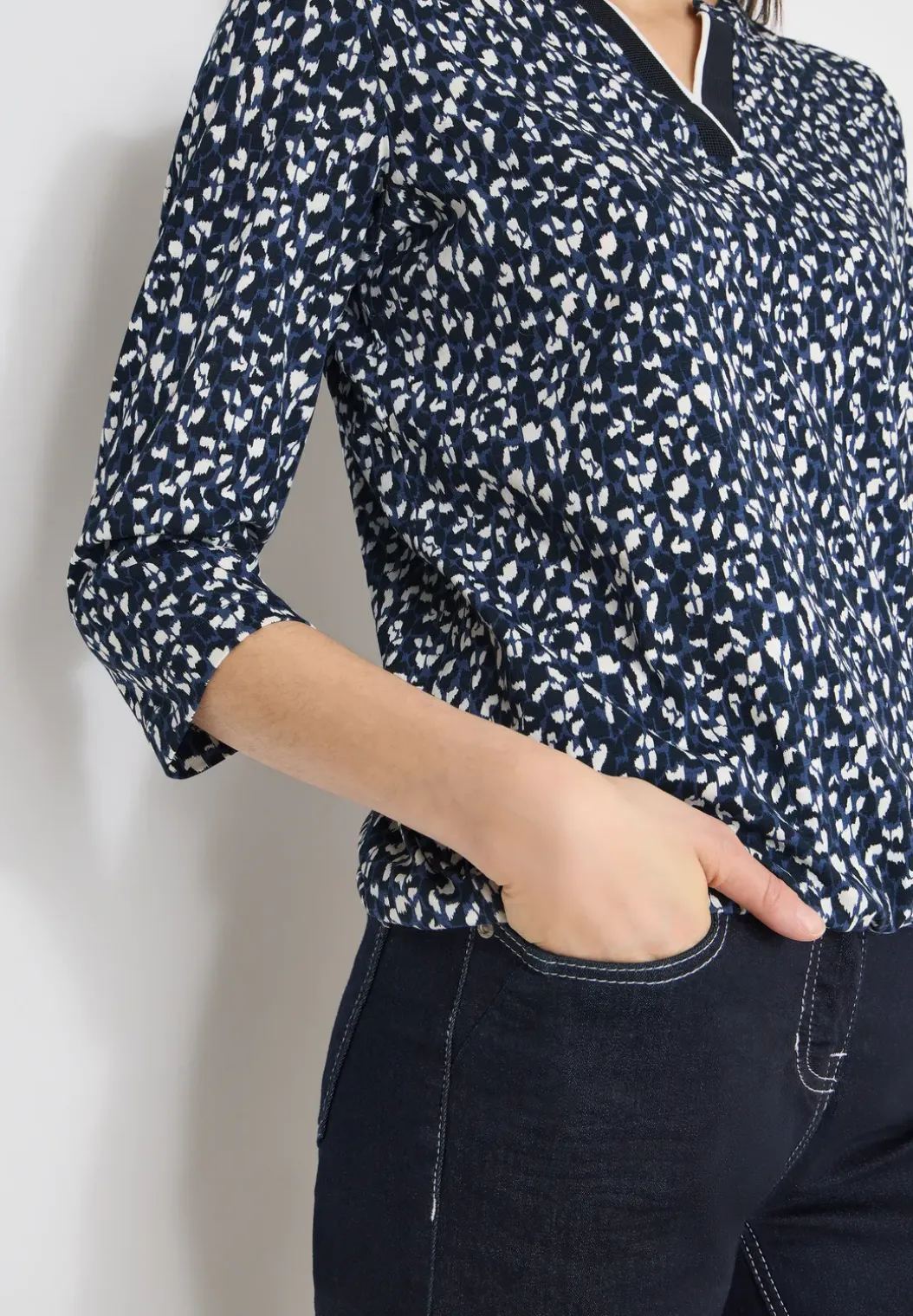 Shirt met patroon