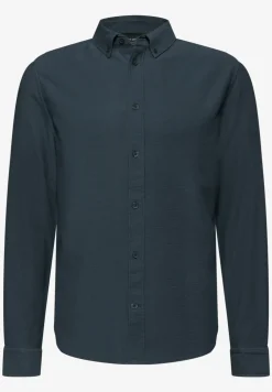 Shirt met piquéstructuur