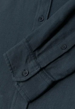 Shirt met piquéstructuur