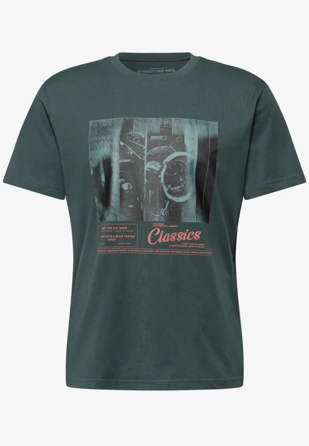 Shirt met print aan de voorkant
