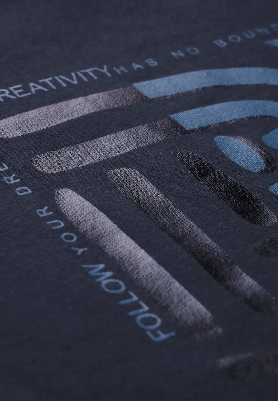 Shirt met print aan de voorkant