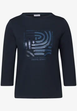 Shirt met print aan de voorkant