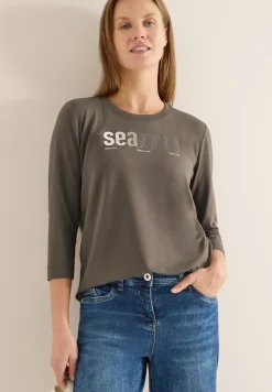 Shirt met print aan de voorkant