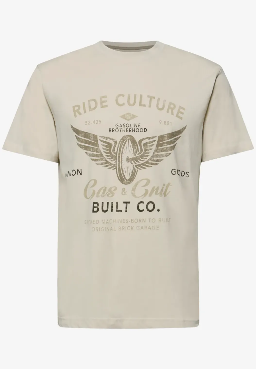 Shirt met print aan de voorkant