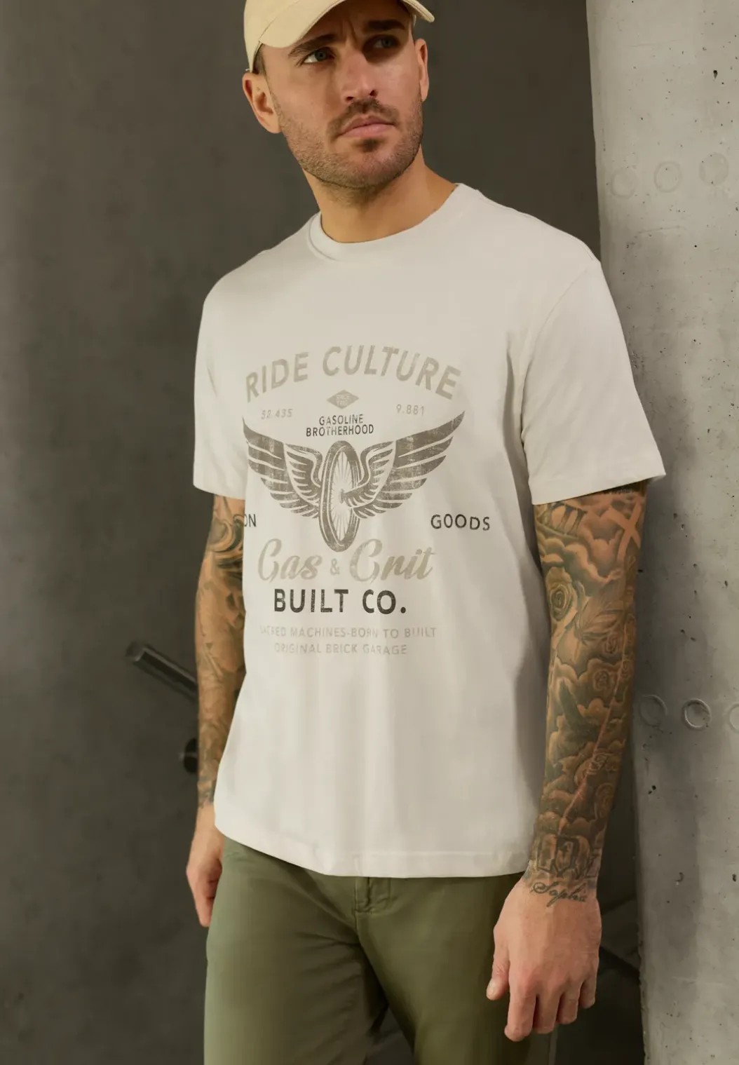 Shirt met print aan de voorkant