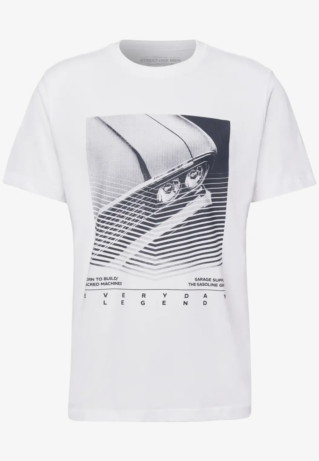 Shirt met print aan de voorkant