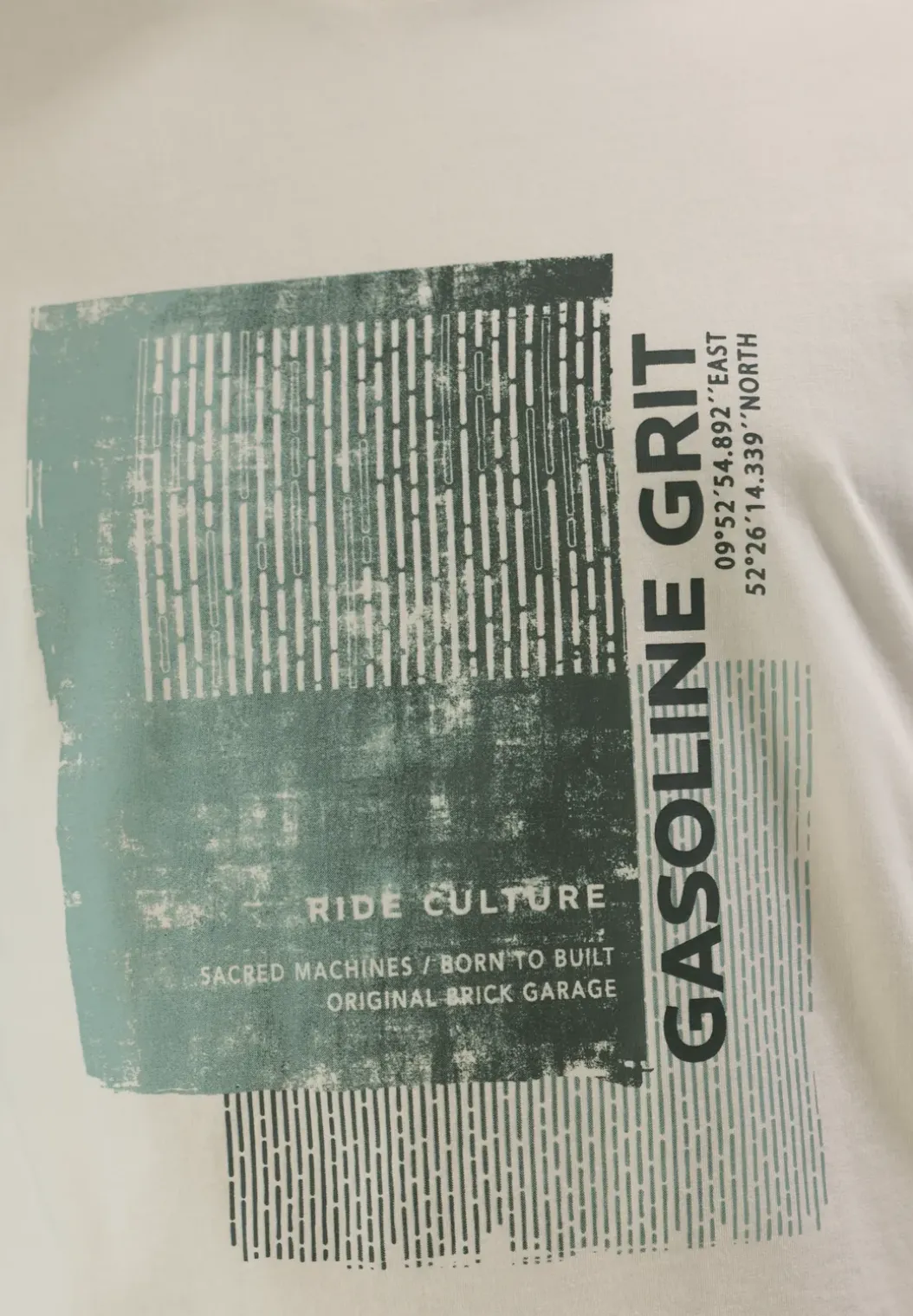 Shirt met print aan de voorkant