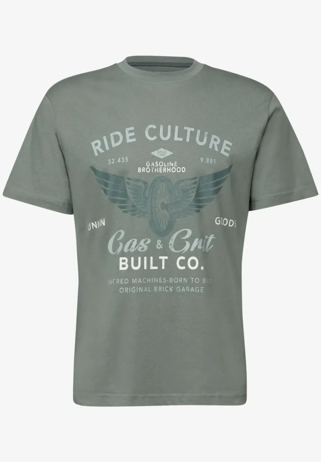 Shirt met print aan de voorkant