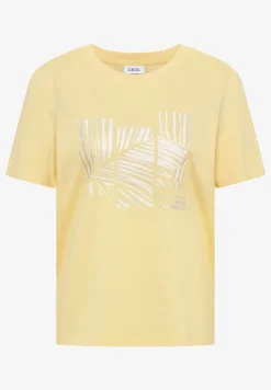 Shirt met ronde hals en Artwork