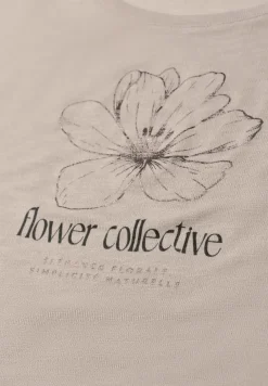 Shirt met ronde hals en Artwork