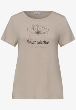 Shirt met ronde hals en Artwork