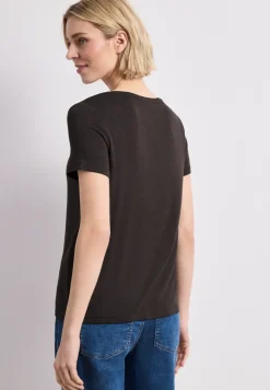 Shirt met ronde hals en Artwork