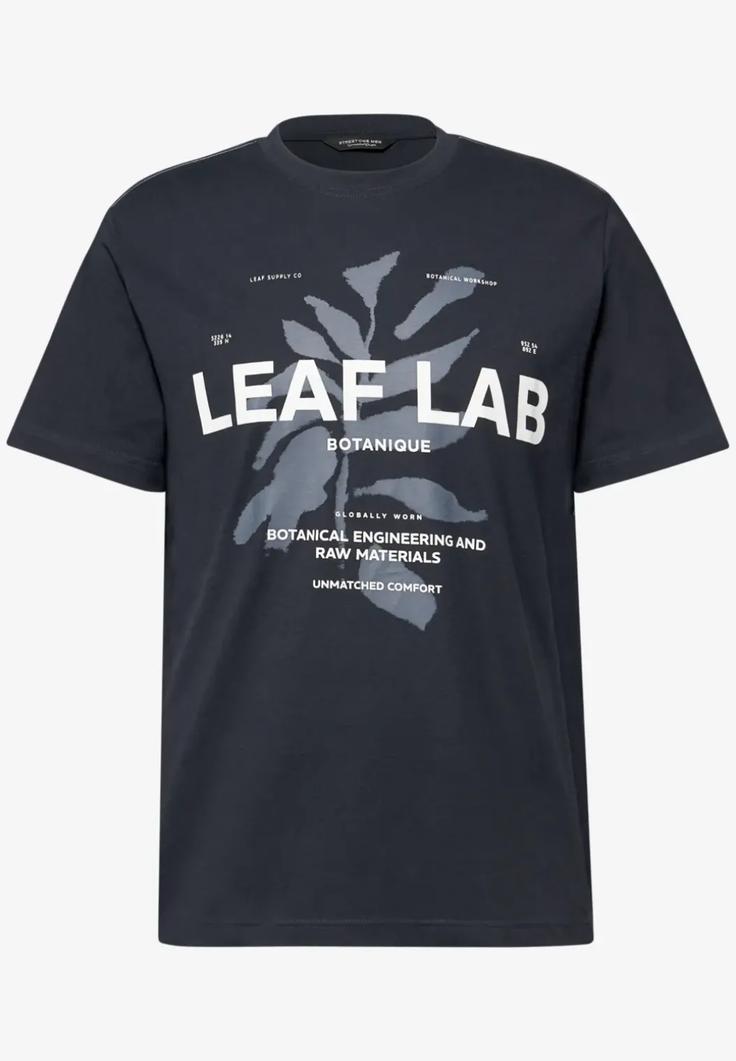 Shirt met ronde hals en print