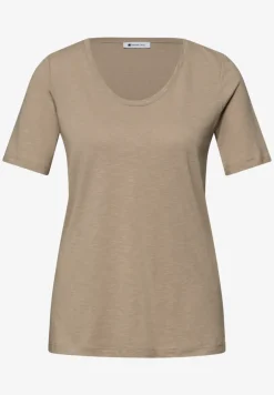 Shirt met ronde V-hals in een pak van 2