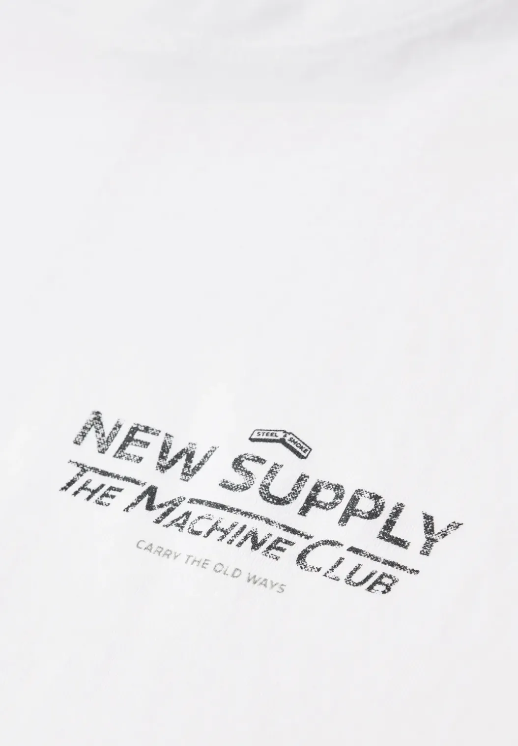 Shirt met rugprint