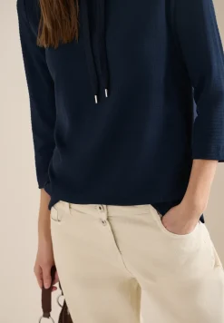 Shirt met structuur