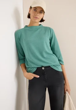 Shirt met structuur