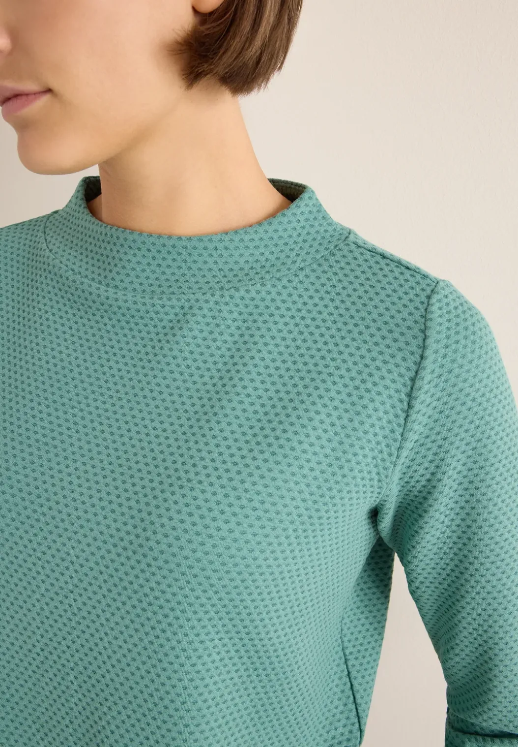 Shirt met structuur