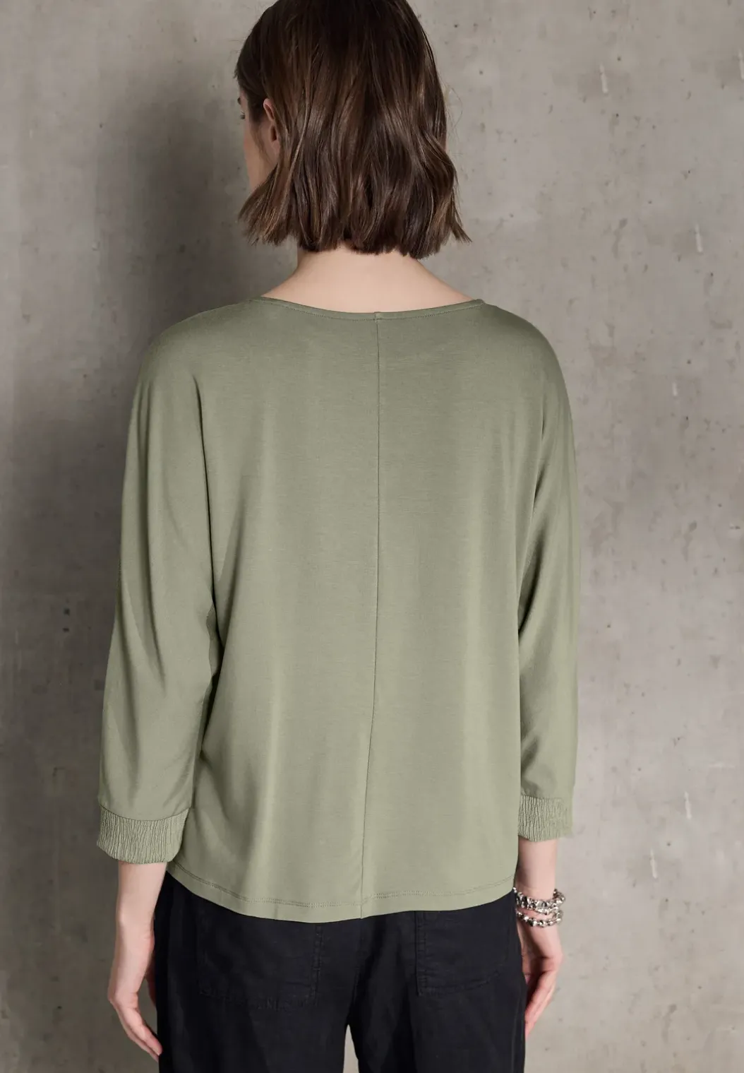 Shirt met structuur