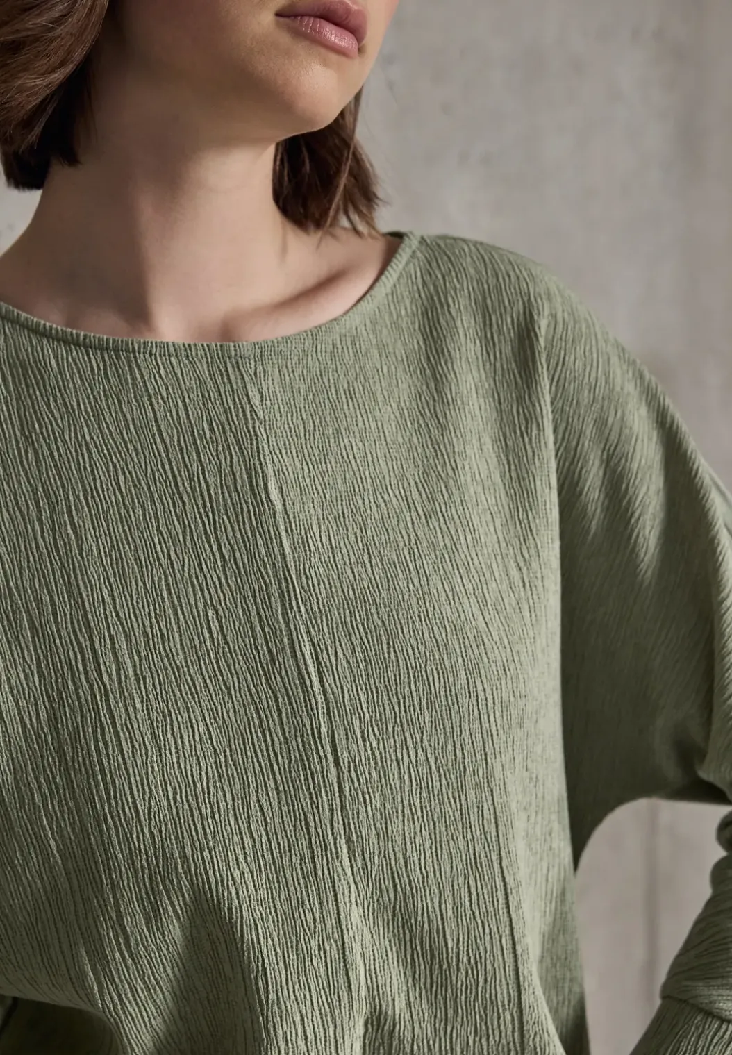 Shirt met structuur