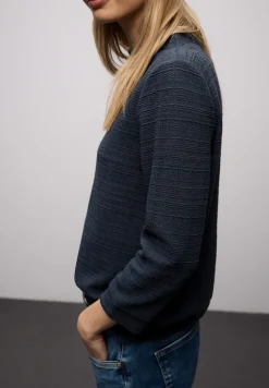 Shirt met structuur