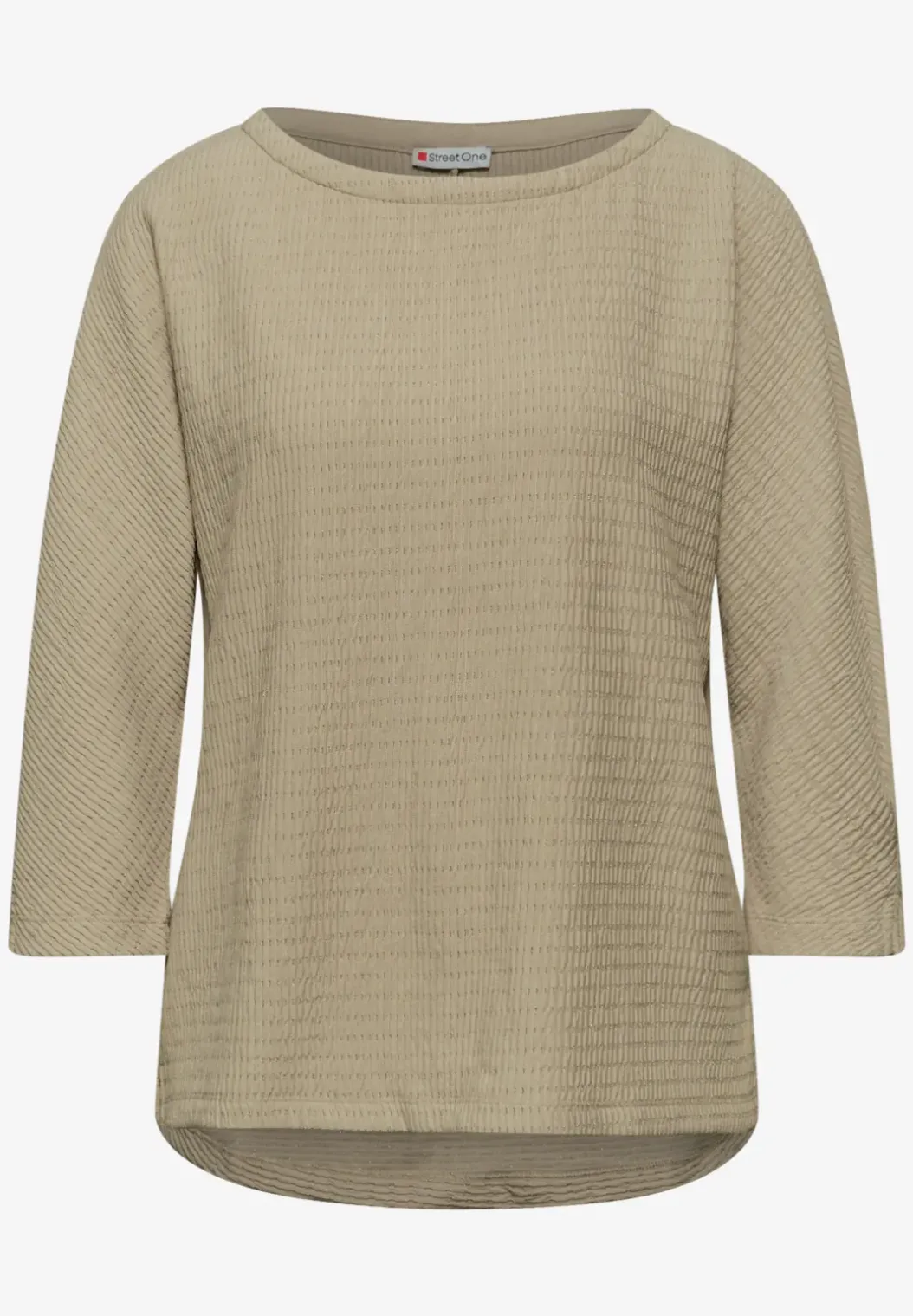 Shirt met structuur