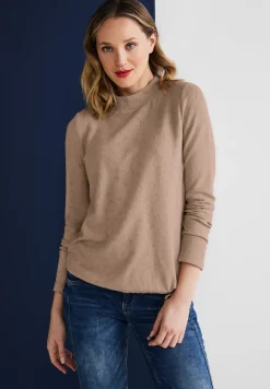 Shirt met structuur