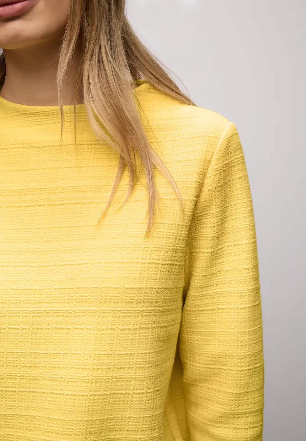 Shirt met structuur