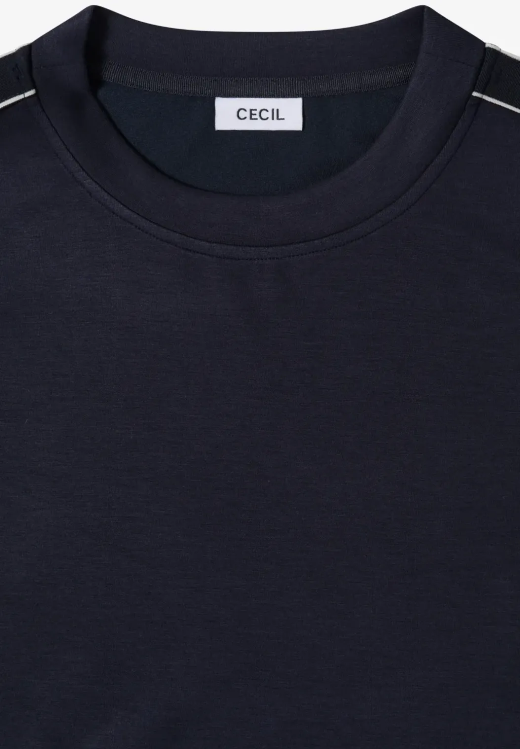 Shirt met tape details