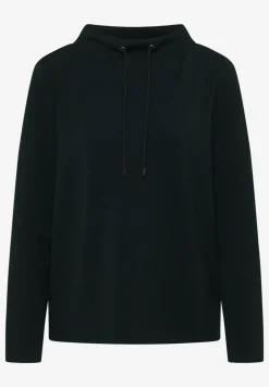 Shirt met trechtervormige hals