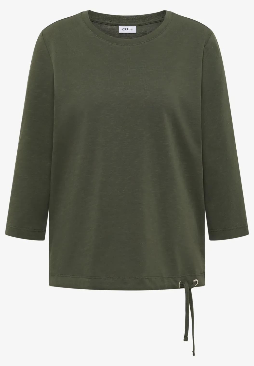 Shirt met trekkoord