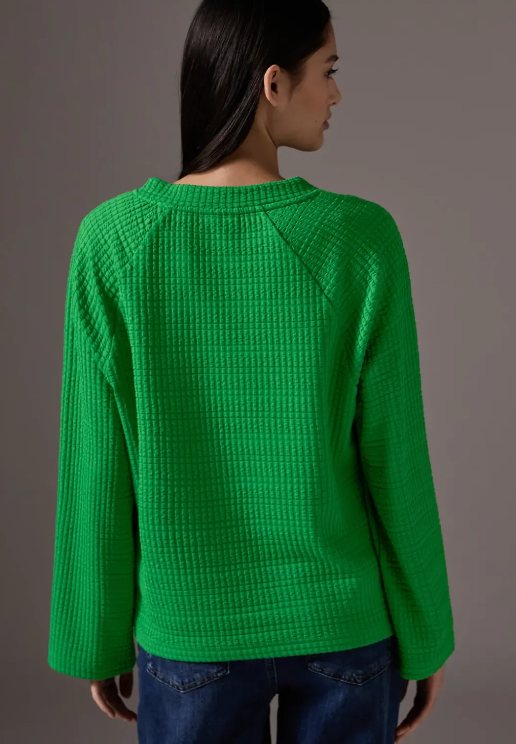 Shirt met verticale structuur