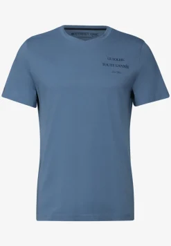 Shirt met V-hals