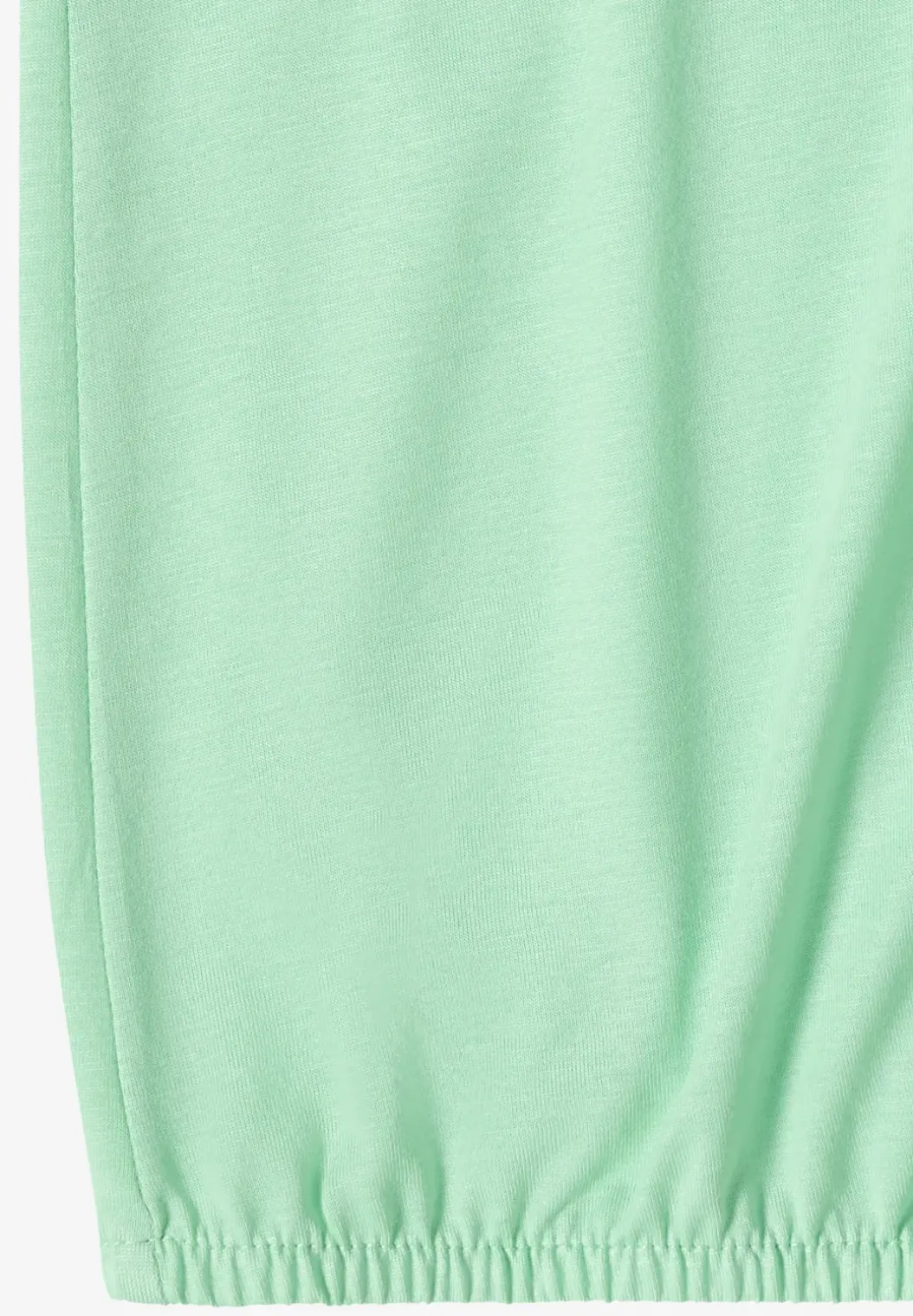Shirt met V-hals en kanten detail