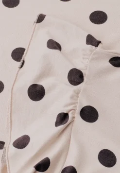 Shirt met V-hals en volantmouwen