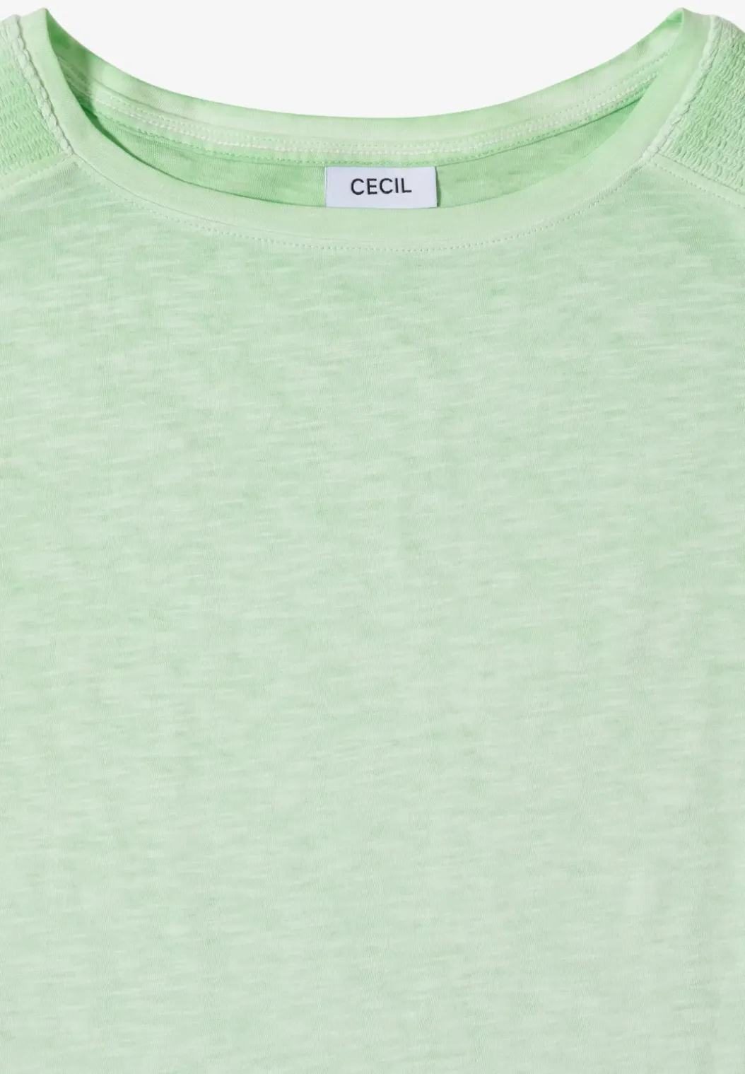 Shirt van geverfde jersey