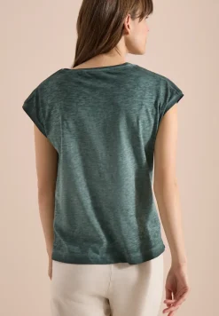 Shirt van geverfde jersey