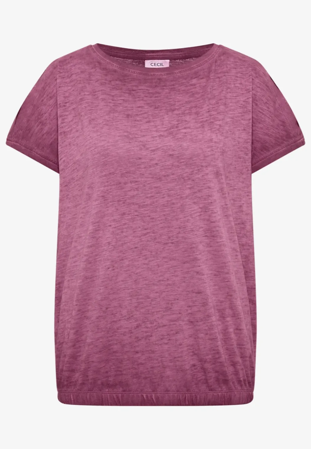 Shirt van geverfde jersey