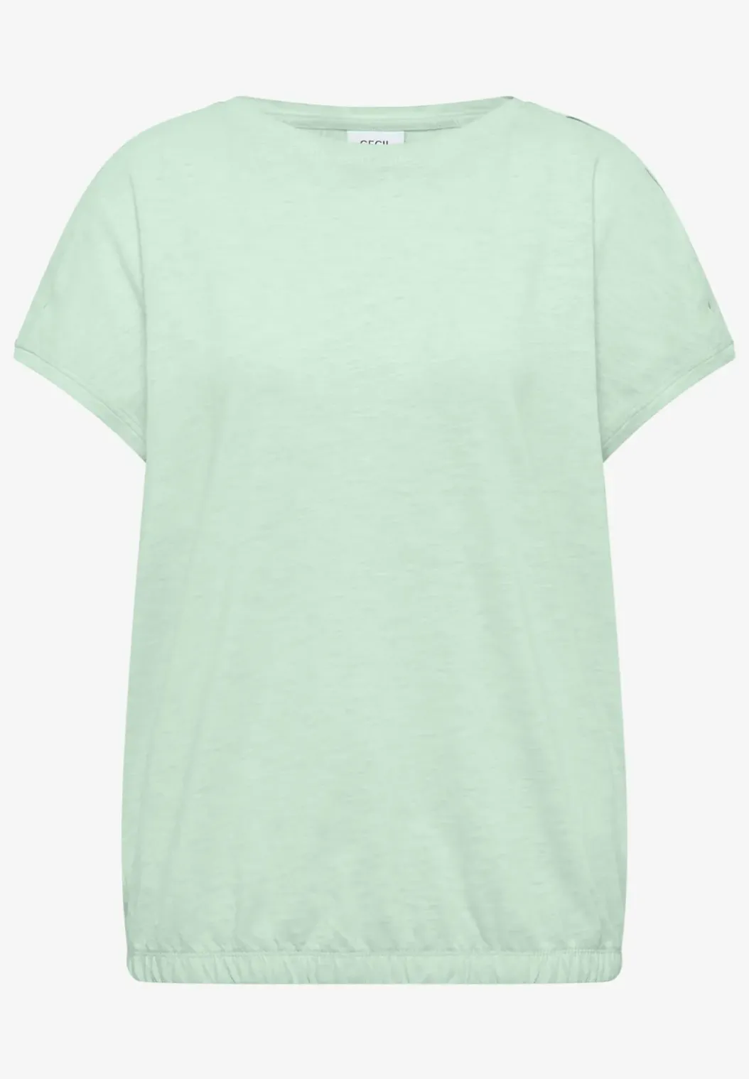Shirt van geverfde jersey