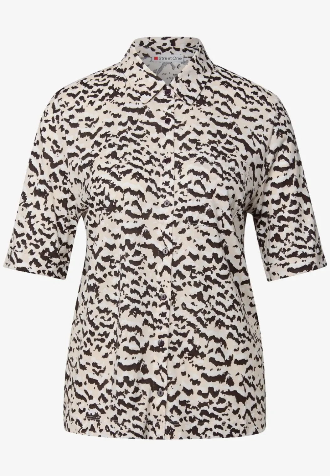 Shirt in blouselook