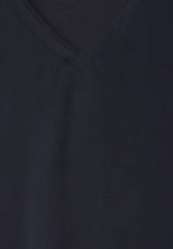Shirt in cupro materiaalmix