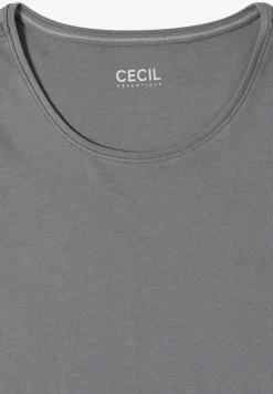 Shirt in effen kleur