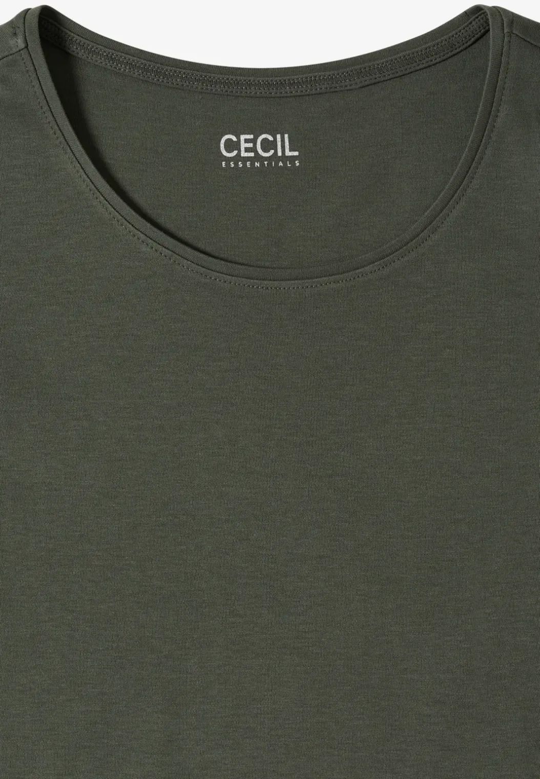 Shirt in effen kleur