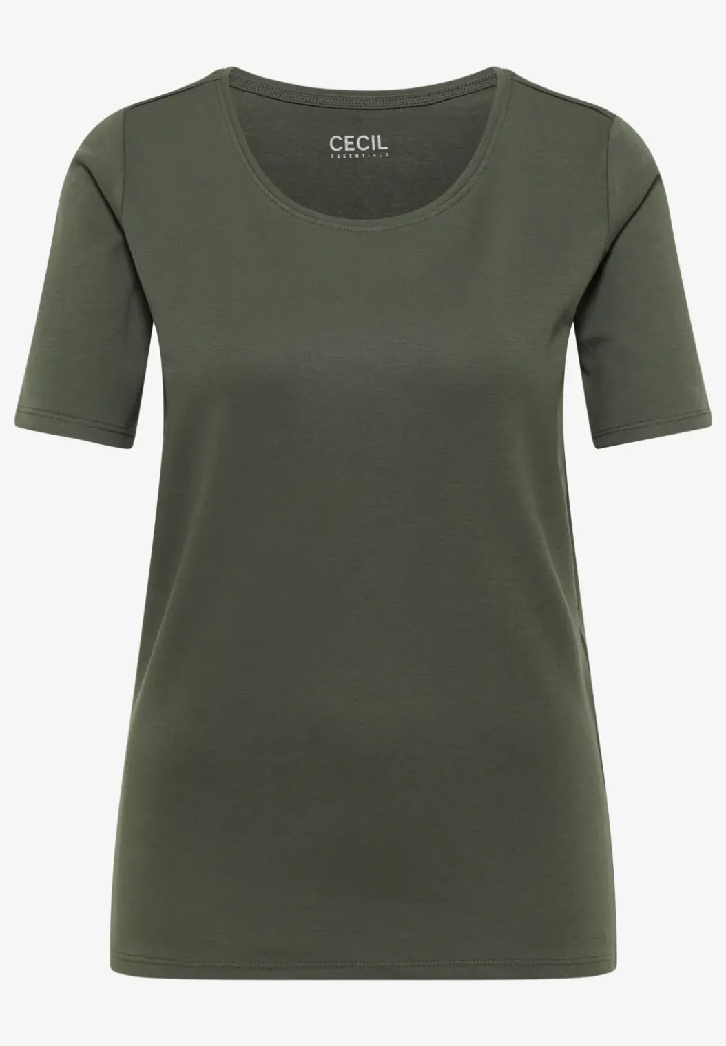 Shirt in effen kleur