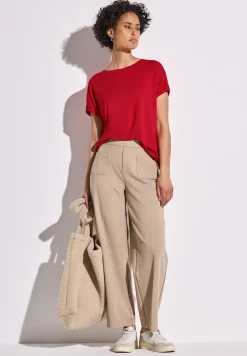 Shirt in effen kleur
