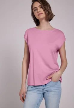 Shirt in effen kleur