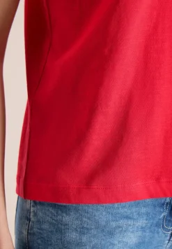 Shirt in effen kleur